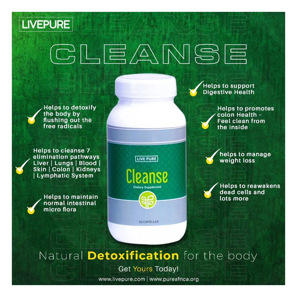 Live Pure Cleanse.