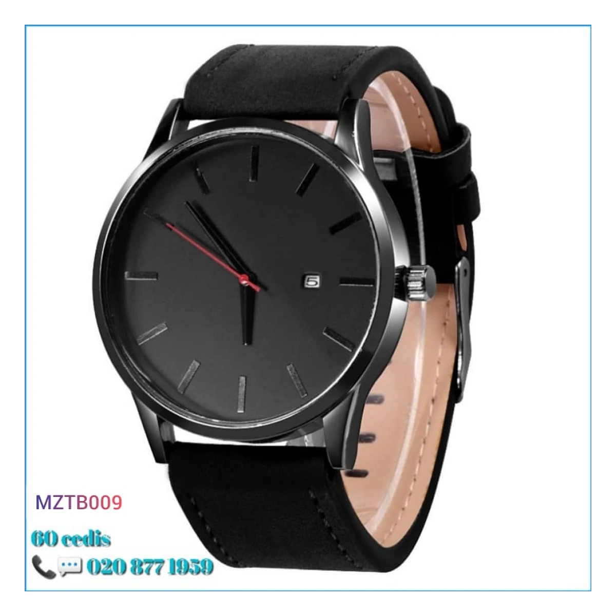 Men's Premium Leather Wrist Watch