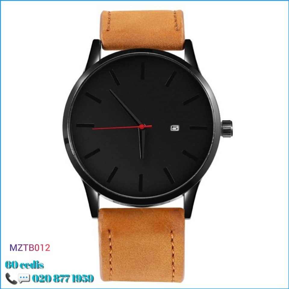 Men's Premium Leather Wrist Watch